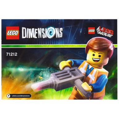 fun pack - the lego movie emmet and emmets excavator