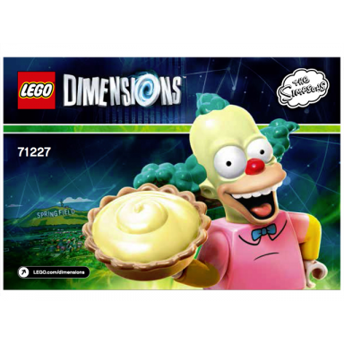 fun pack - the simpsons krusty and clown bike