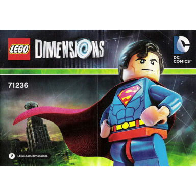 fun pack - dc comics superman and hover pod