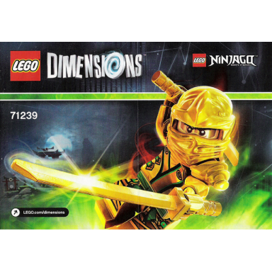 fun pack - ninjago lloyd and lloyds golden dragon