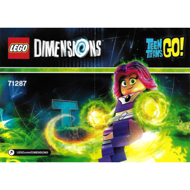 fun pack - teen titans go! starfire and titan robot