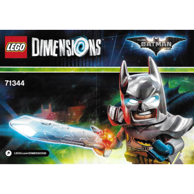 fun pack - the lego batman movie excalibur batman and bionic steed