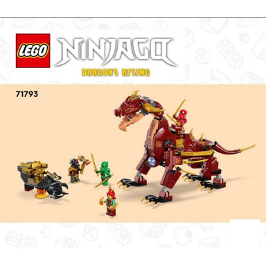 heatwave transforming lava dragon
