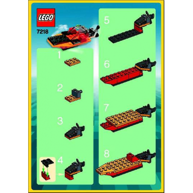 orange speedboat polybag