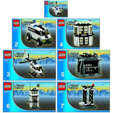 police station - with light-up minifigure