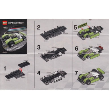 lime black racer polybag
