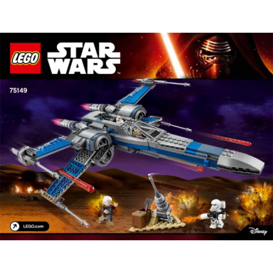 resistance x-wing fighter