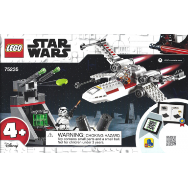 x-wing starfighter trench run