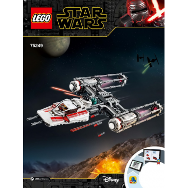resistance y-wing starfighter
