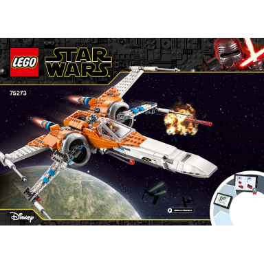 poe damerons x-wing fighter