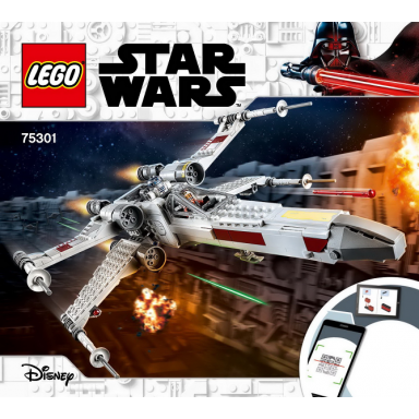 luke skywalkers x-wing fighter