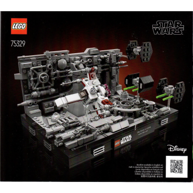 death star trench run diorama