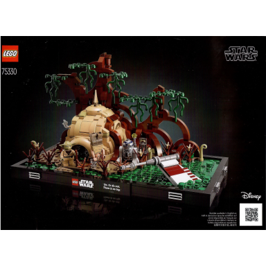 dagobah jedi training diorama