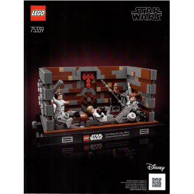 death star trash compactor diorama