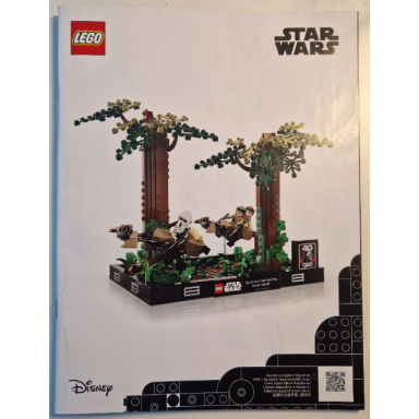endor speeder chase diorama
