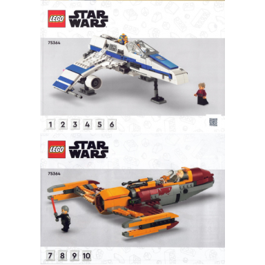 new republic e-wing vs shin hatis starfighter