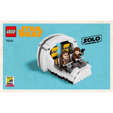 millennium falcon cockpit - san diego comic-con 2018 exclusive