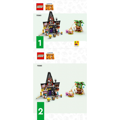 minions and grus family mansion