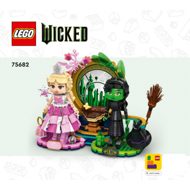 elphaba glinda figures