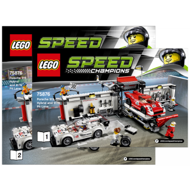 porsche 919 hybrid and 917k pit lane