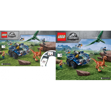gallimimus and pteranodon breakout