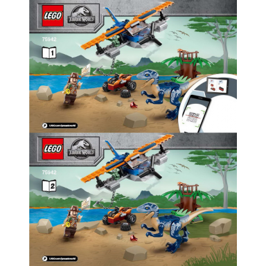 velociraptor: biplane rescue mission