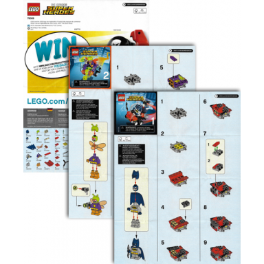 mighty micros: batman vs killer moth