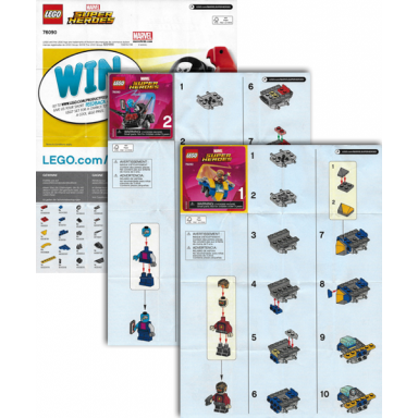 mighty micros: star-lord vs nebula