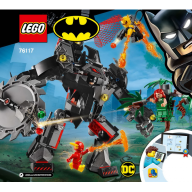 batman mech vs poison ivy mech