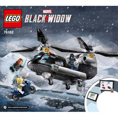 black widows helicopter chase