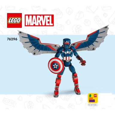 new captain america construction figure