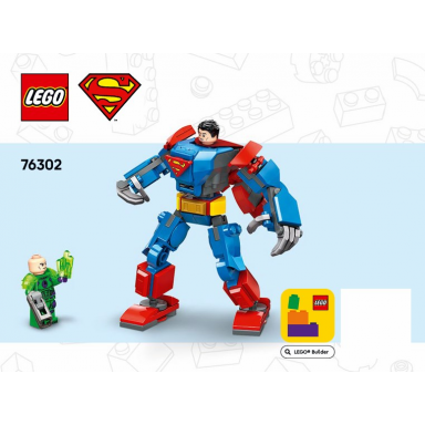 superman mech vs lex luthor