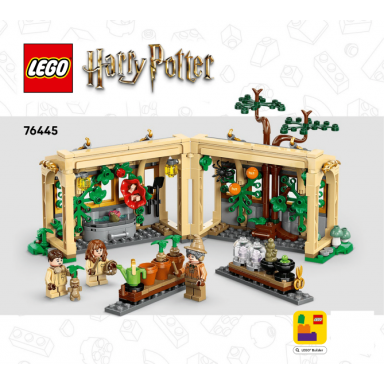 hogwarts castle: herbology class