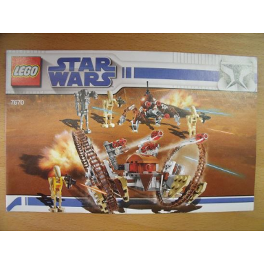 hailfire droid spider droid clone wars white box