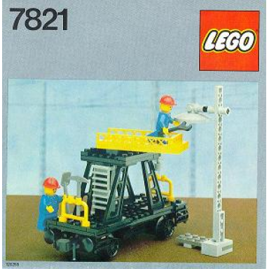overhead gantry and lighting maintenance wagon service waggon