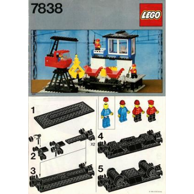 freight loading depot with wagon