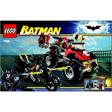 the batcycle: harley quinns hammer truck