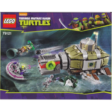 turtle sub undersea chase
