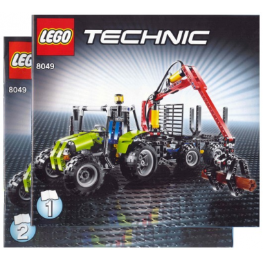 tractor with log loader