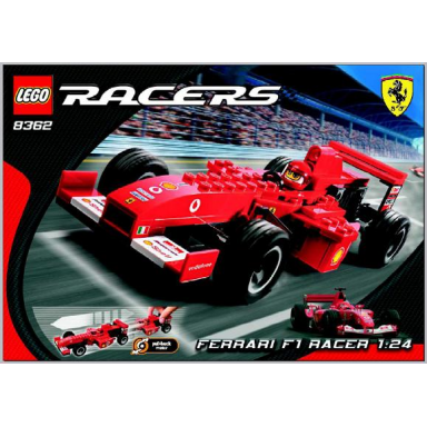 ferrari f1 racer 1:24