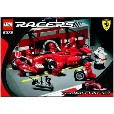 ferrari f1 pit set