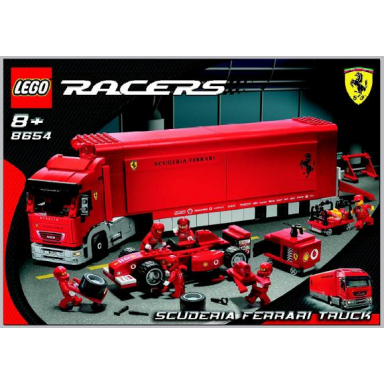 scuderia ferrari truck