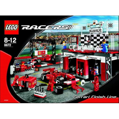 ferrari finish line