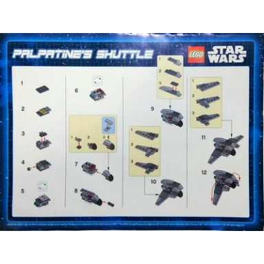 palpatines shuttle - mini foil pack
