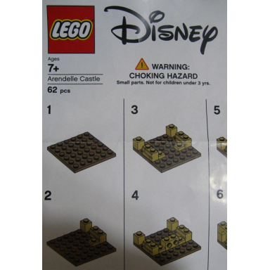 barnes noble exclusive build - arendelle castle