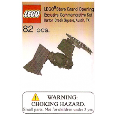 lego store grand opening exclusive set barton creek square austin tx