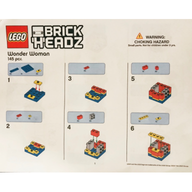 lego brand store exclusive build - wonder woman