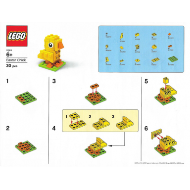 target exclusive build - easter chick