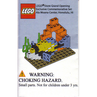 lego store grand opening exclusive set ala moana center honolulu hi