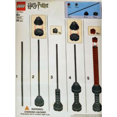lego brand store exclusive build - harry potter wand